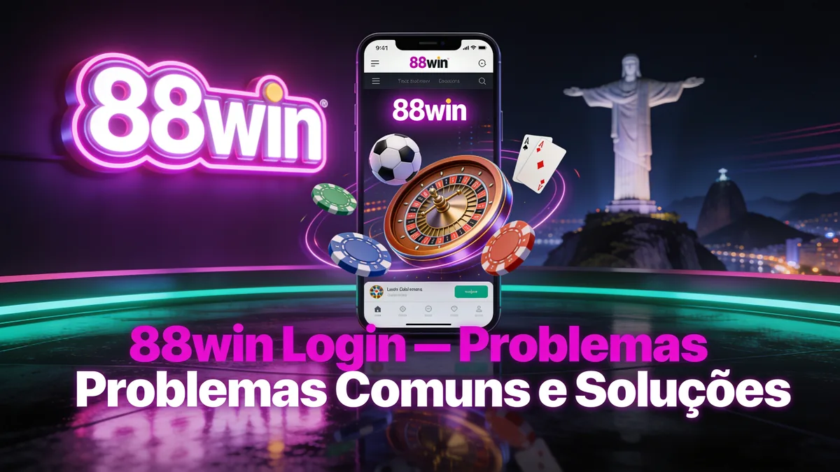 88win Login — Problemas Comuns e Soluções — 88win no Brasil