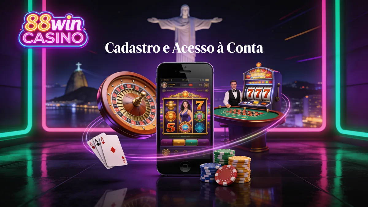 88win no Brasil — Cadastro e Acesso à Conta