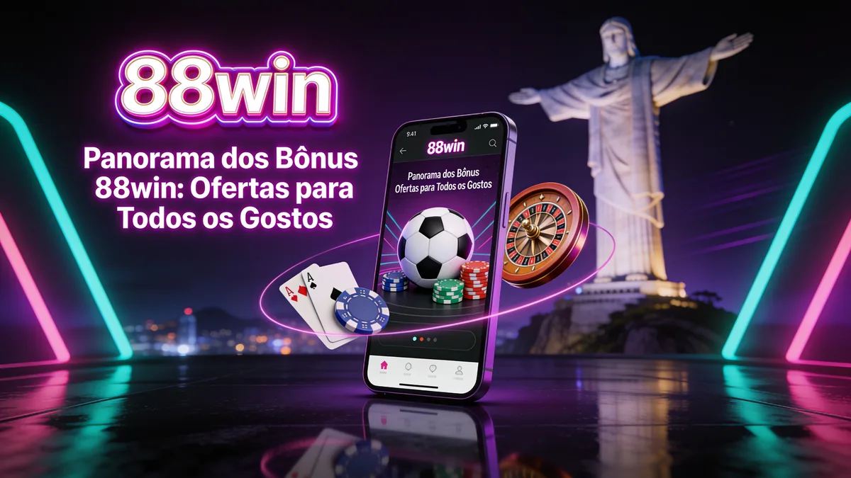 Panorama dos Bônus 88win: Ofertas para Todos os Gostos: guia de 88win para jogadores no Brasil